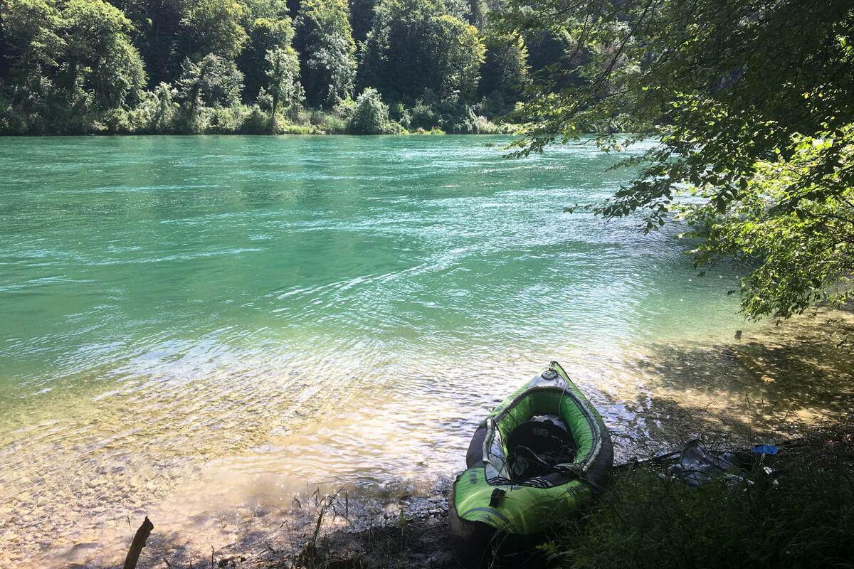 Kayaking in Switzerland