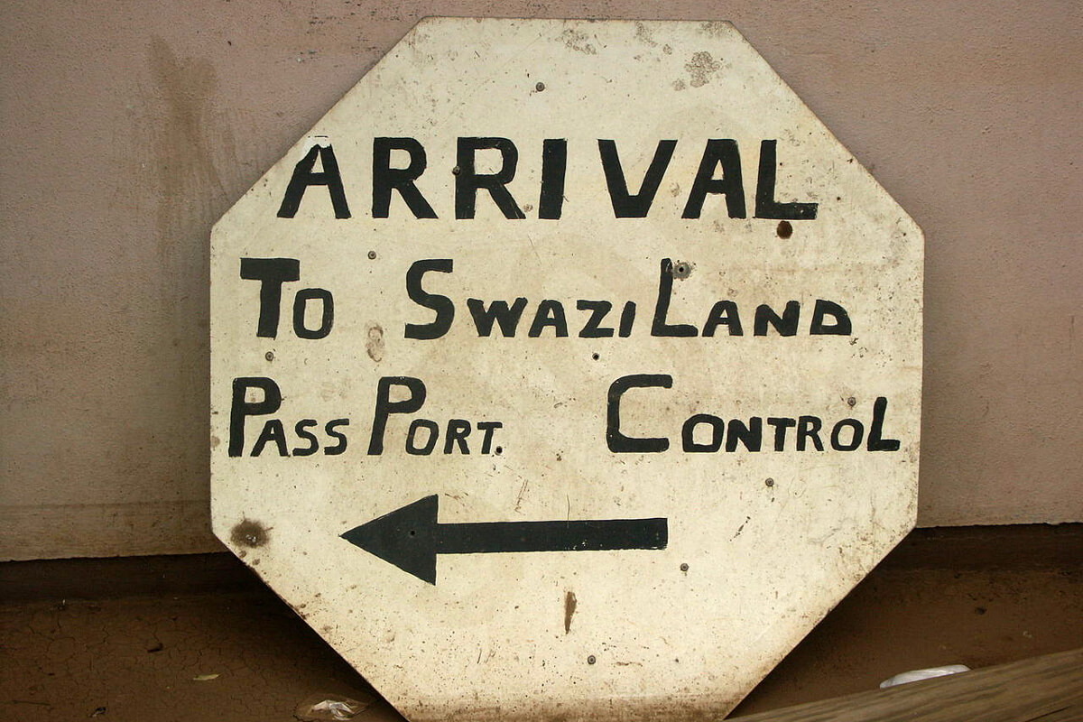 Swaziland Passport Control