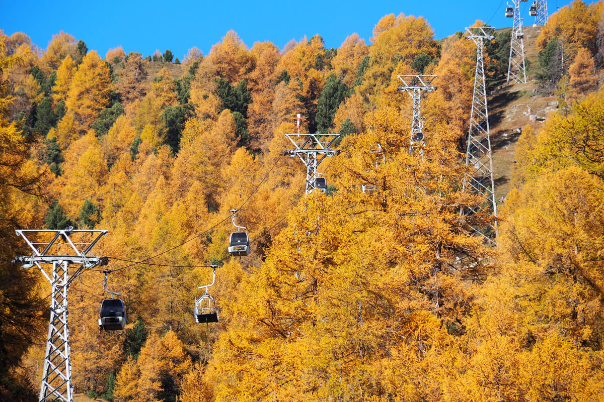 Indian Summer in Engadine, Switzerland