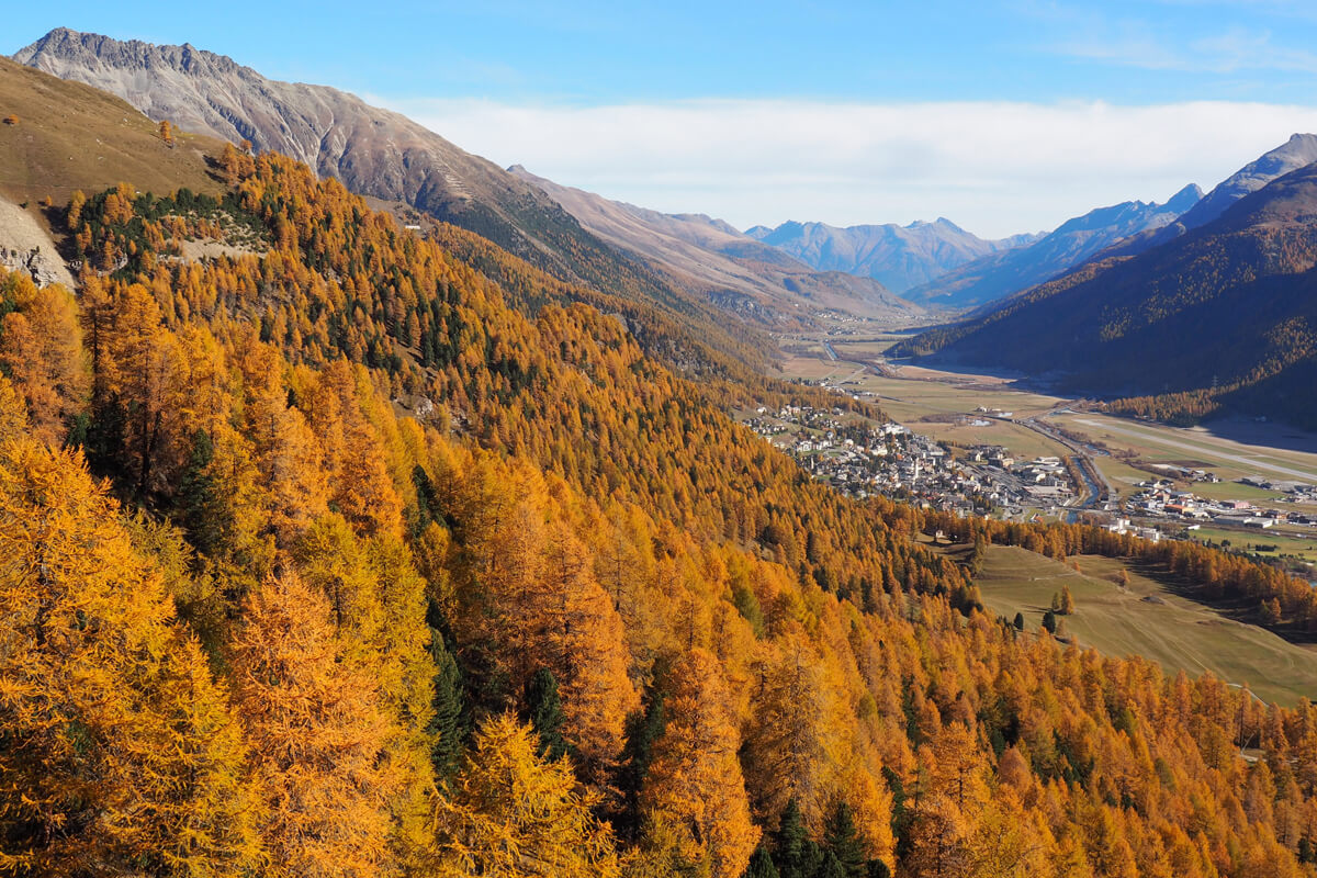 Indian Summer in Engadine, Switzerland