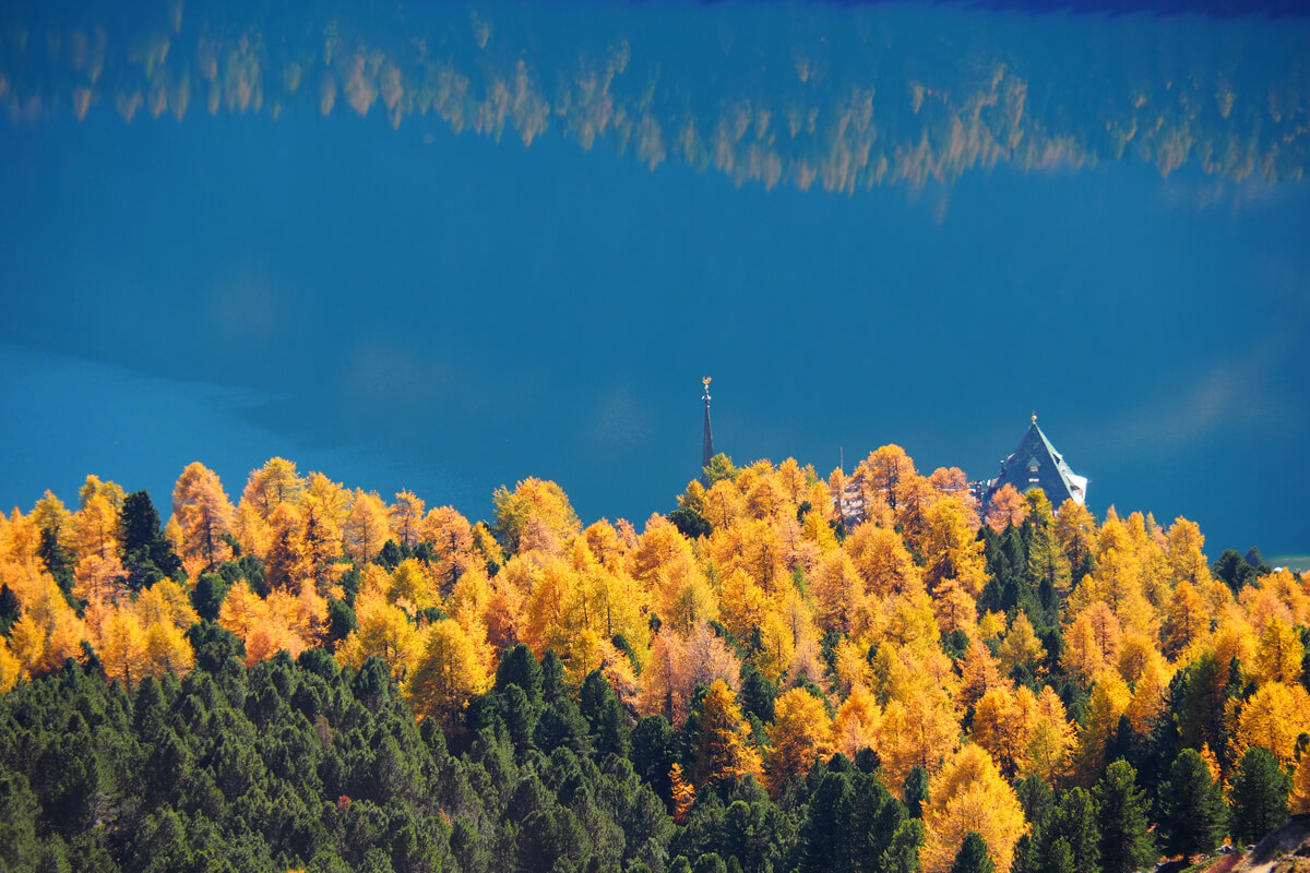 Indian Summer in Engadine, Switzerland