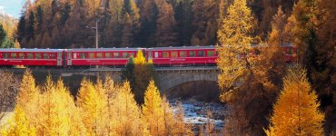 Indian Summer in Engadine, Switzerland