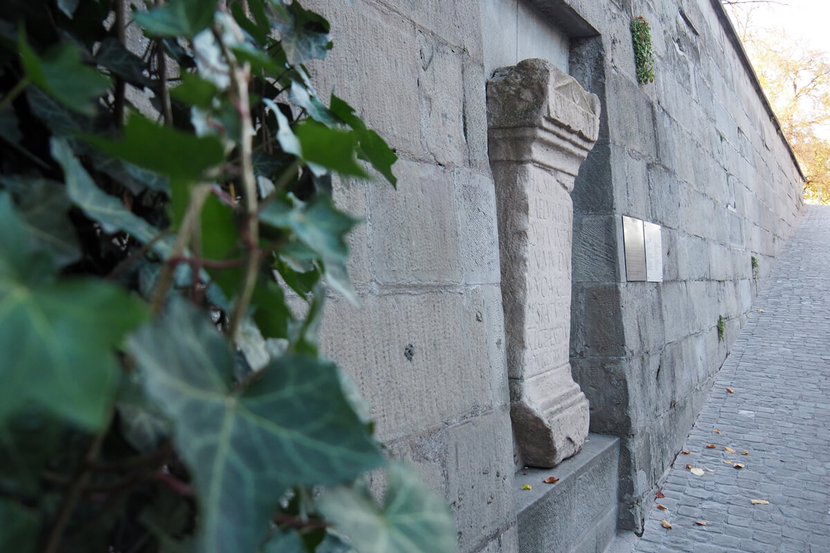 Turicum Gravestone at Lindenhof in Zurich