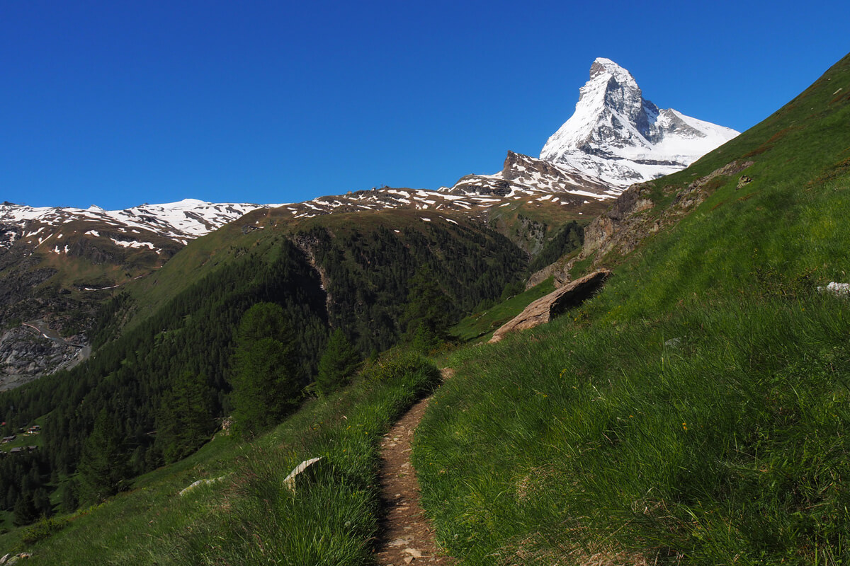 Zermatt Matterhorn - Hiking Path