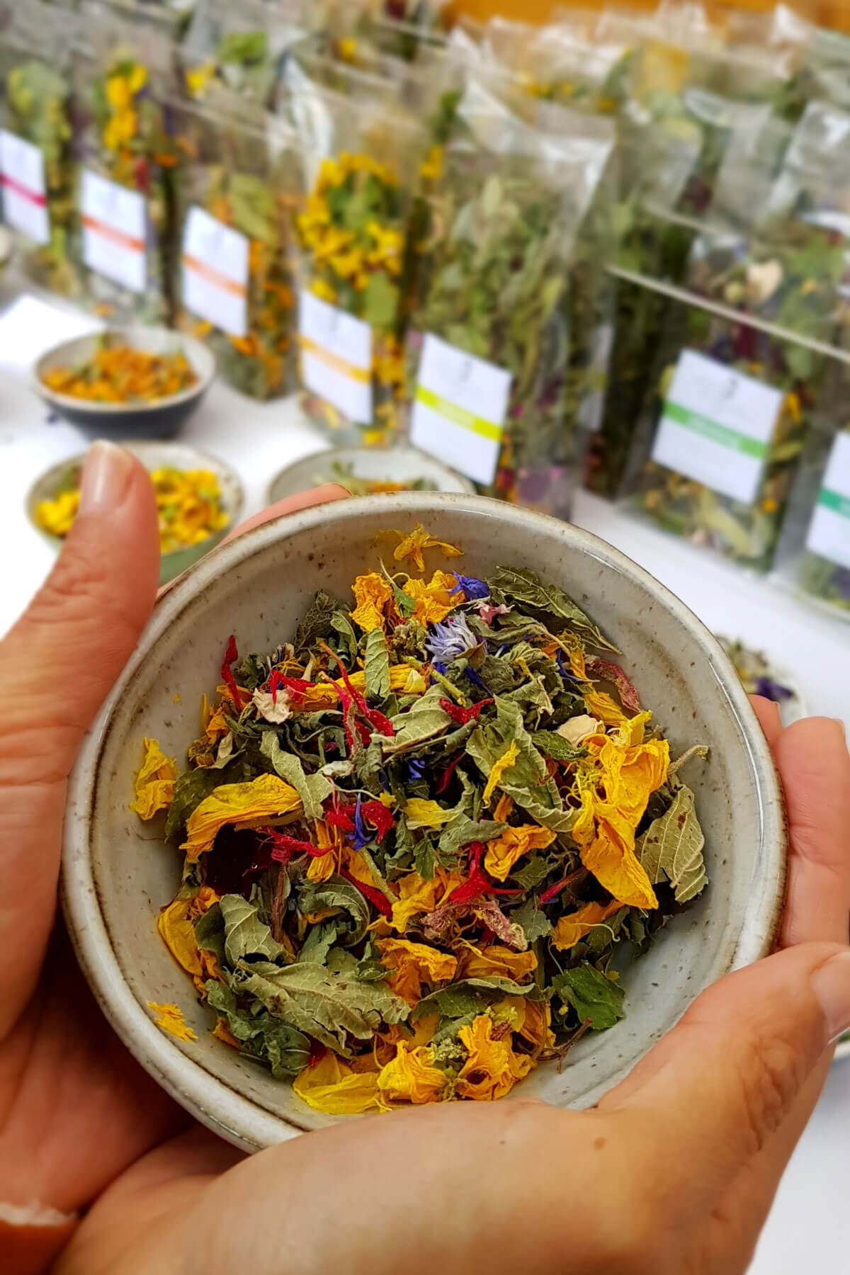 Solothurn Market Day - Tea booth