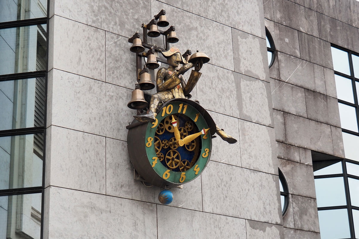 Solothurn clock face with 11 digits