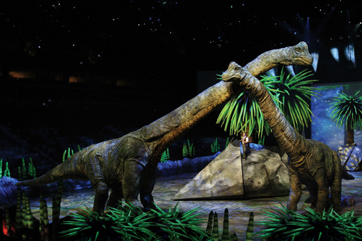 walking with dinosaurs park