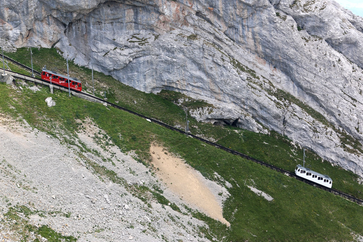 Mt. Pilatus Cogwheel Railway