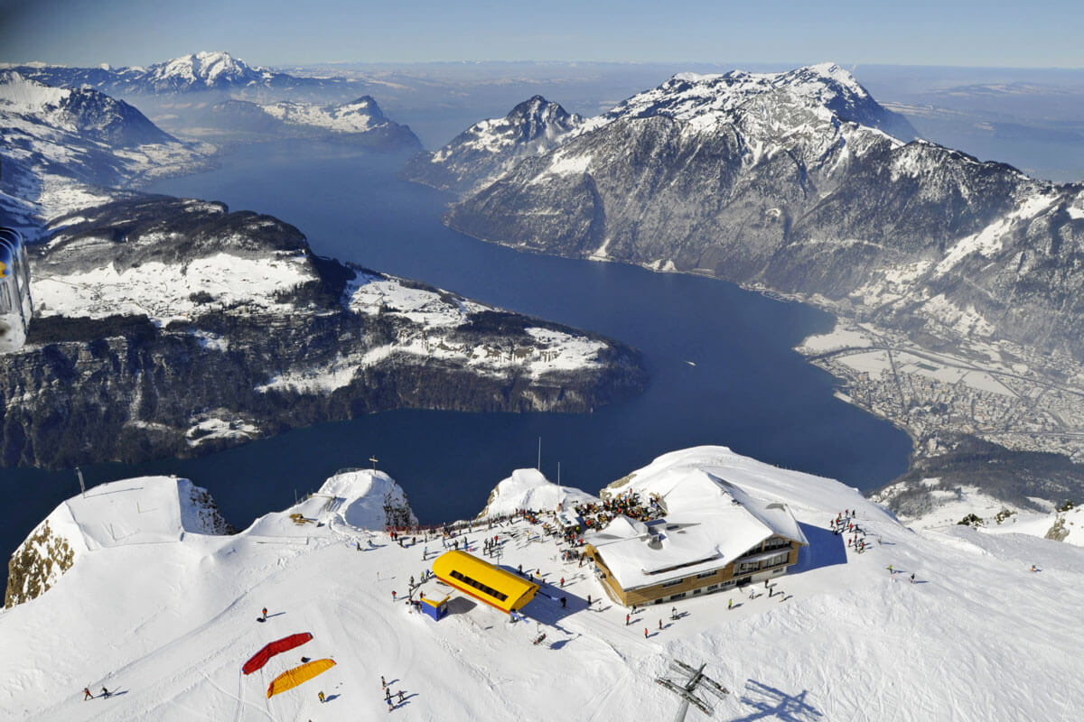 View from Stoos, Switzerland