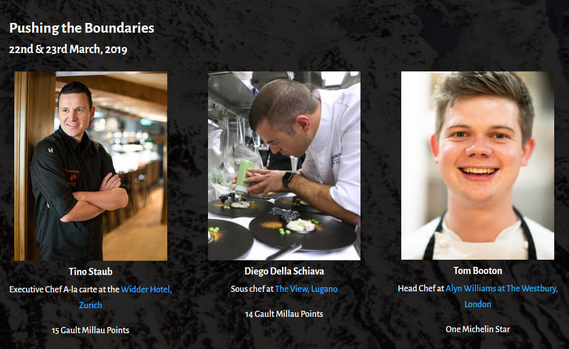 Chefs on the Mountain - THE CAPRA Saas-Fee