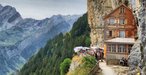 Aescher Wildkirchli at Alpstein