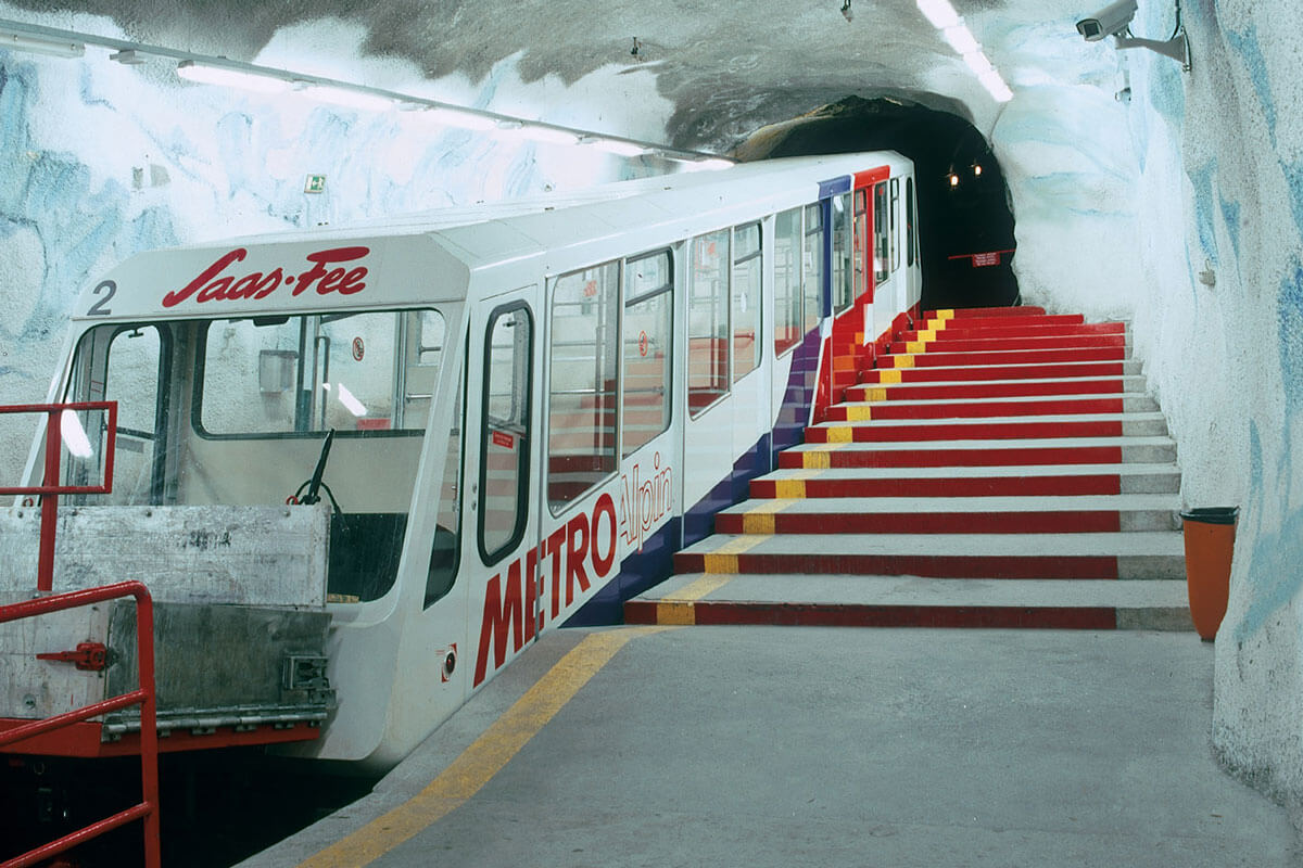 Metro Alpin in Saas-Fee