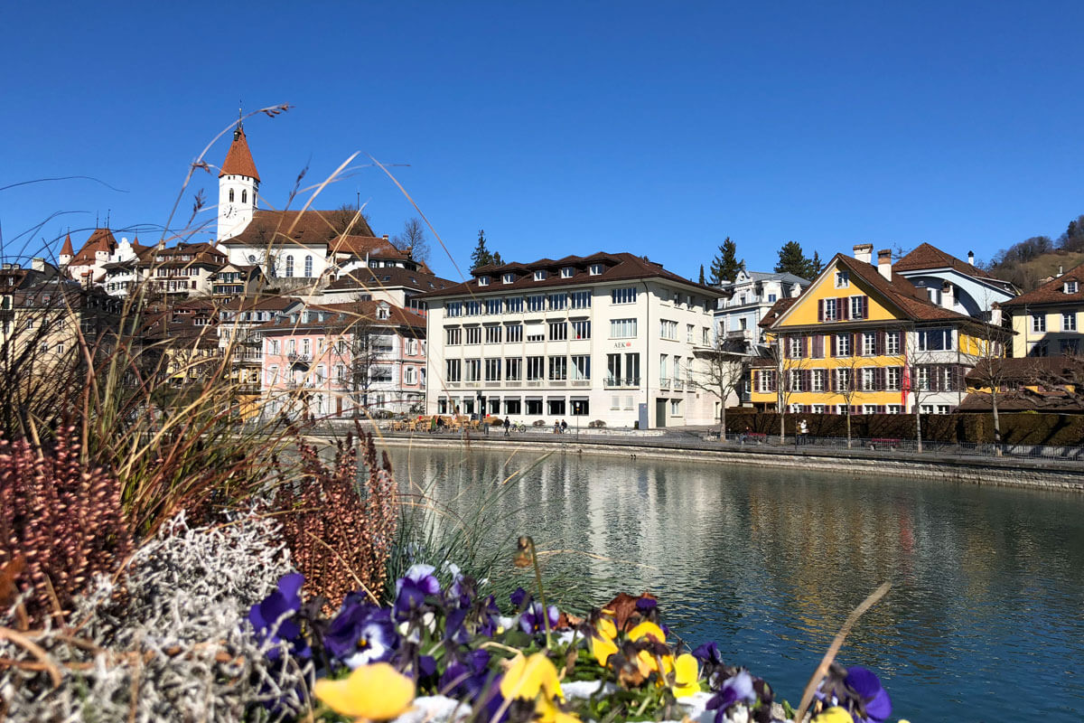 The beautiful town of Thun in Switzerland