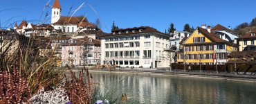 The beautiful town of Thun in Switzerland