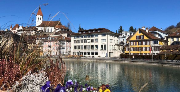 The beautiful town of Thun in Switzerland
