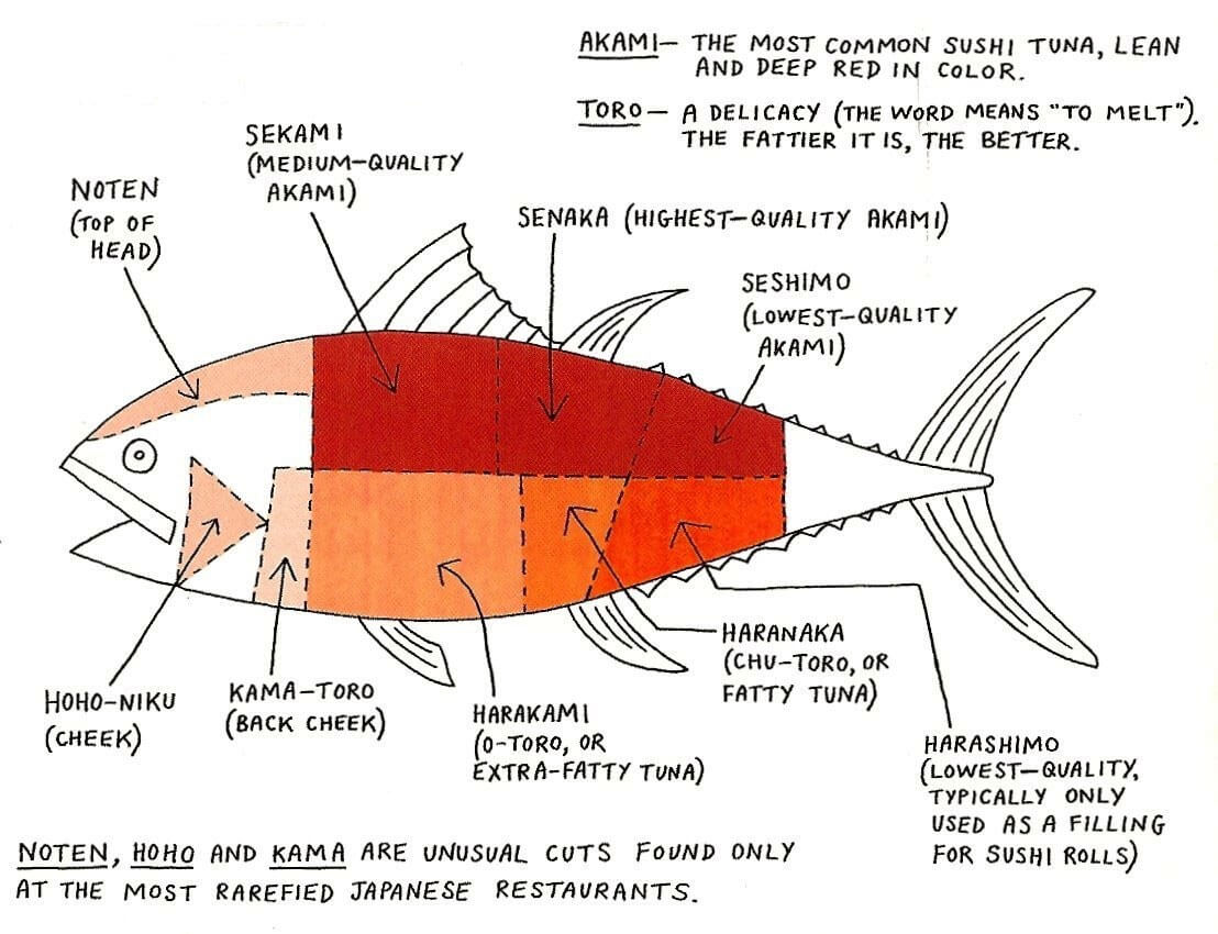 Taste of Japan - Japanese Tuna Cuts