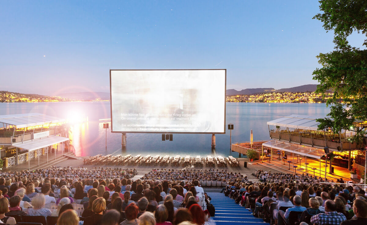 The Allianz Outdoor Cinema in ZÃ¼rich (because summer!)