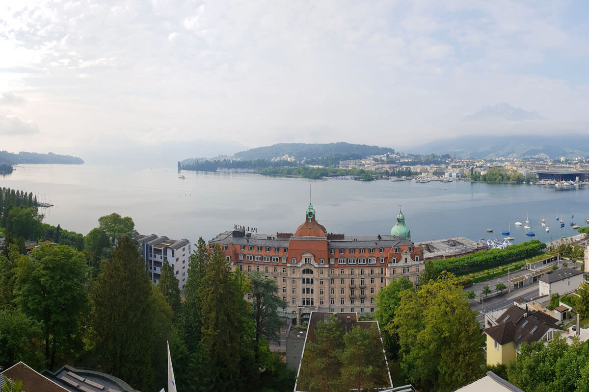 Art Deco Hotel Montana in Lucerne