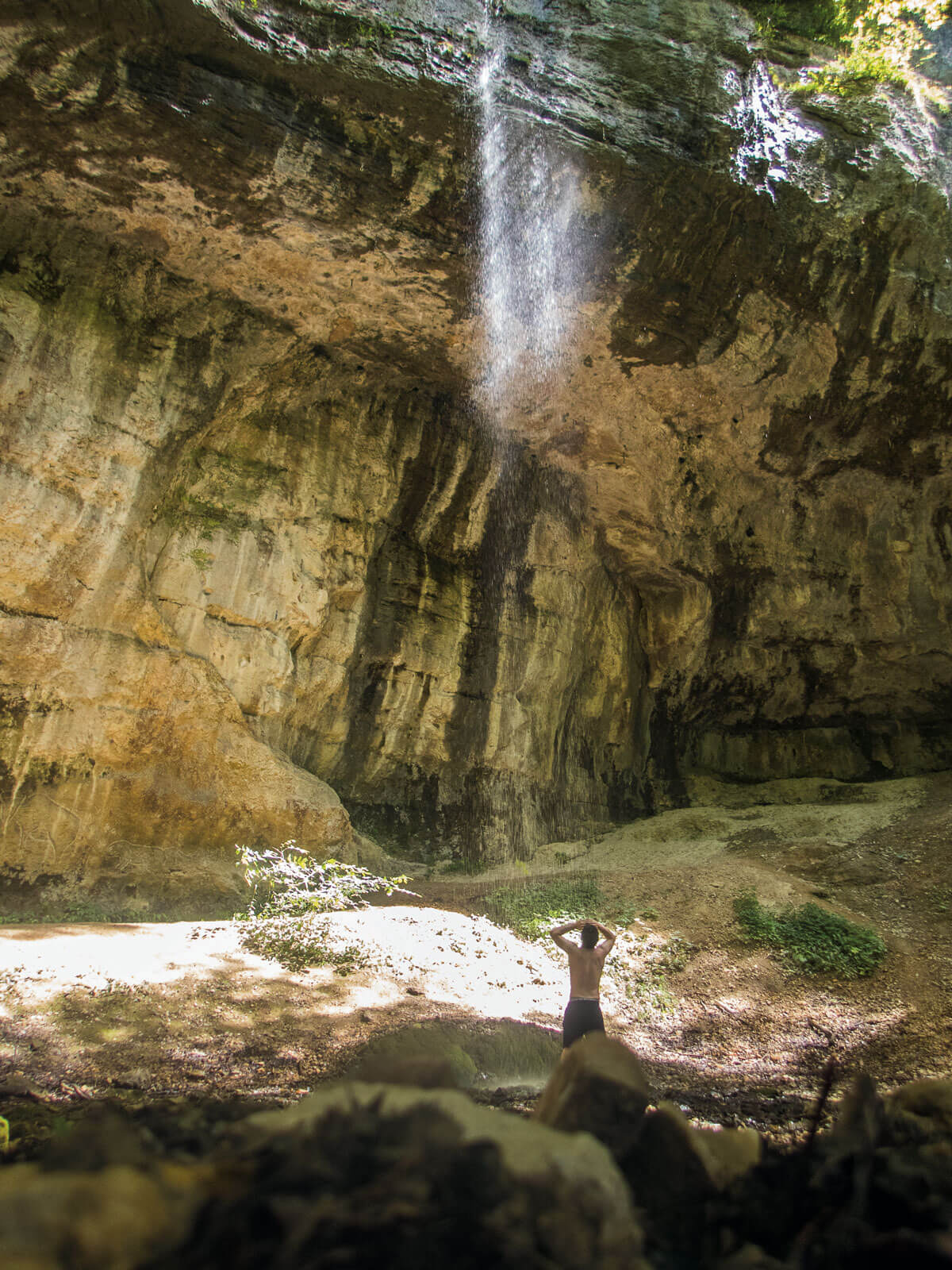 Wild Swim Switzerland - Diegten Waterfall