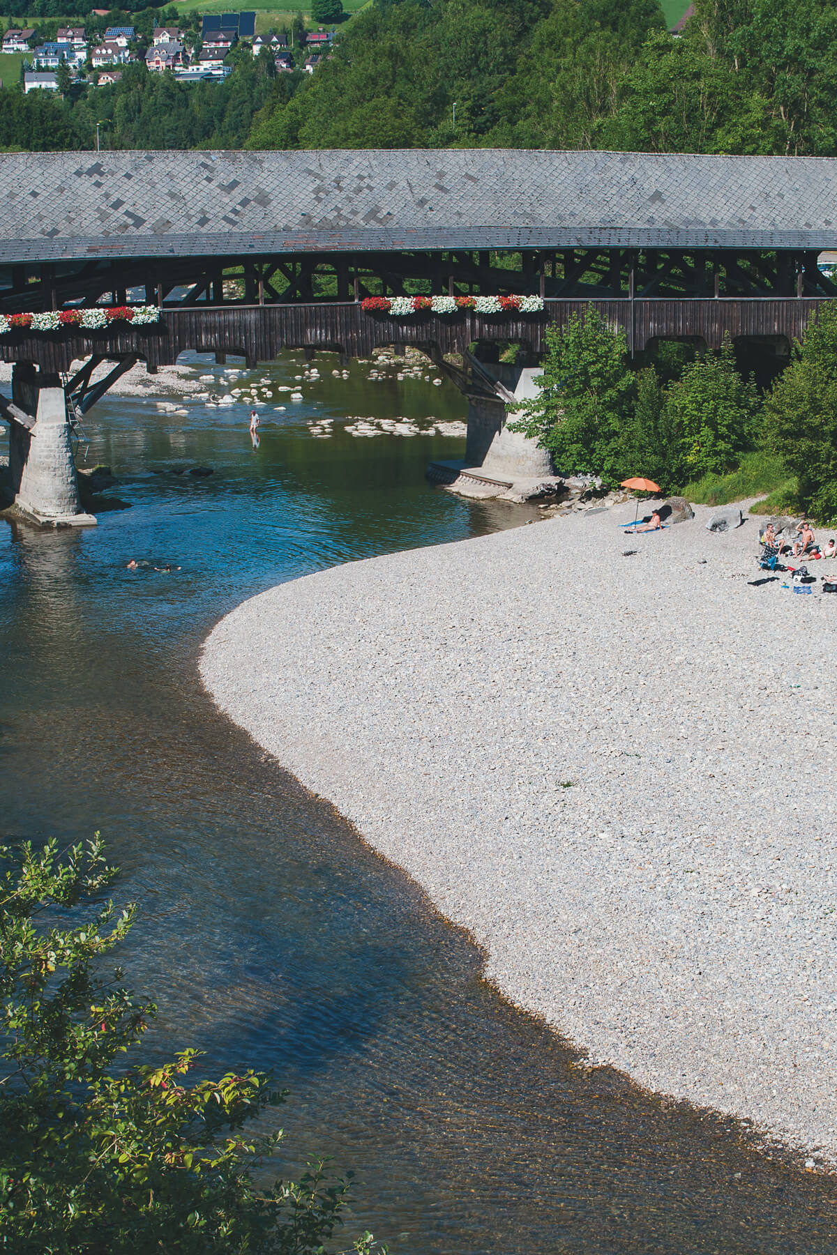 Wild Swim Switzerland - Thur Bridge