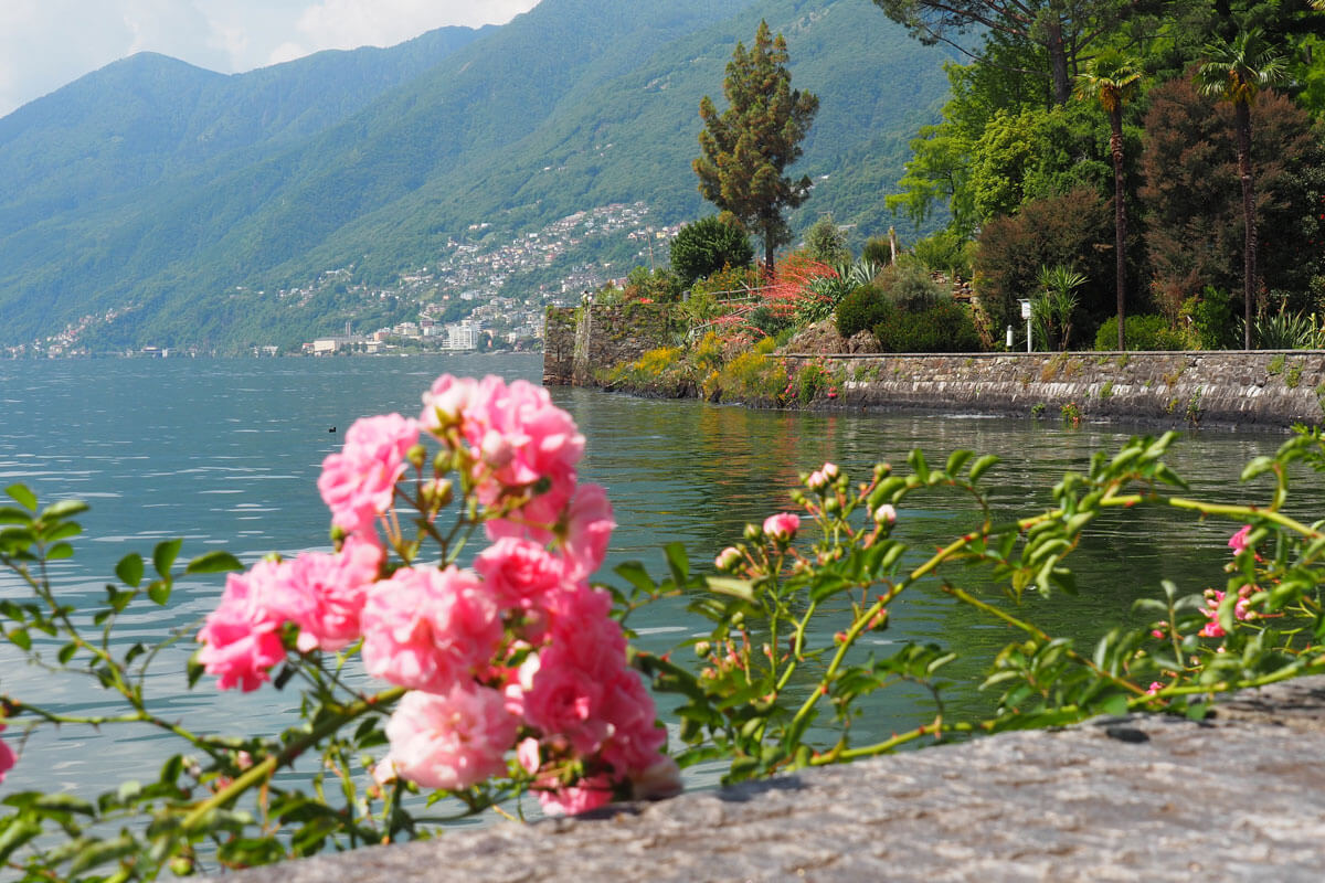 Brissago Islands in Switzerland