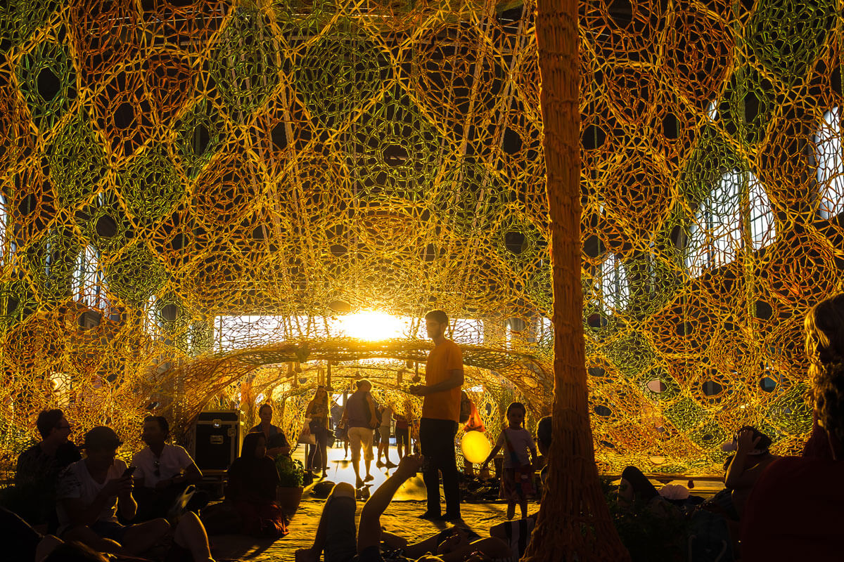 GaiaMotherTree - Ernesto Neto - Foundation Beyeler