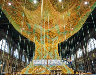 GaiaMotherTree - Ernesto Neto - Foundation Beyeler