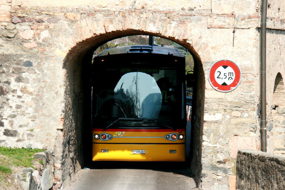 Lugano - Carona Postal Bus