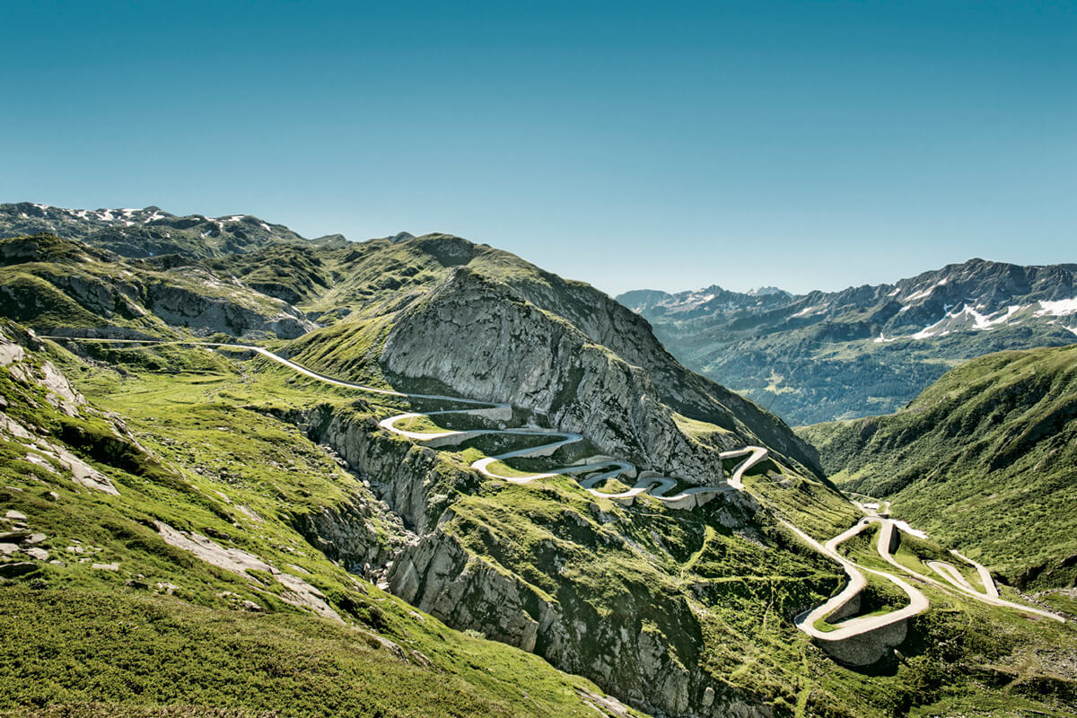 Switzerland - Tremola Road