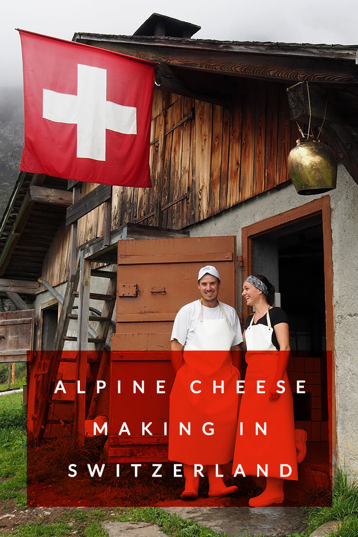 Alpine cheese making experience at Musenalp in #Switzerland