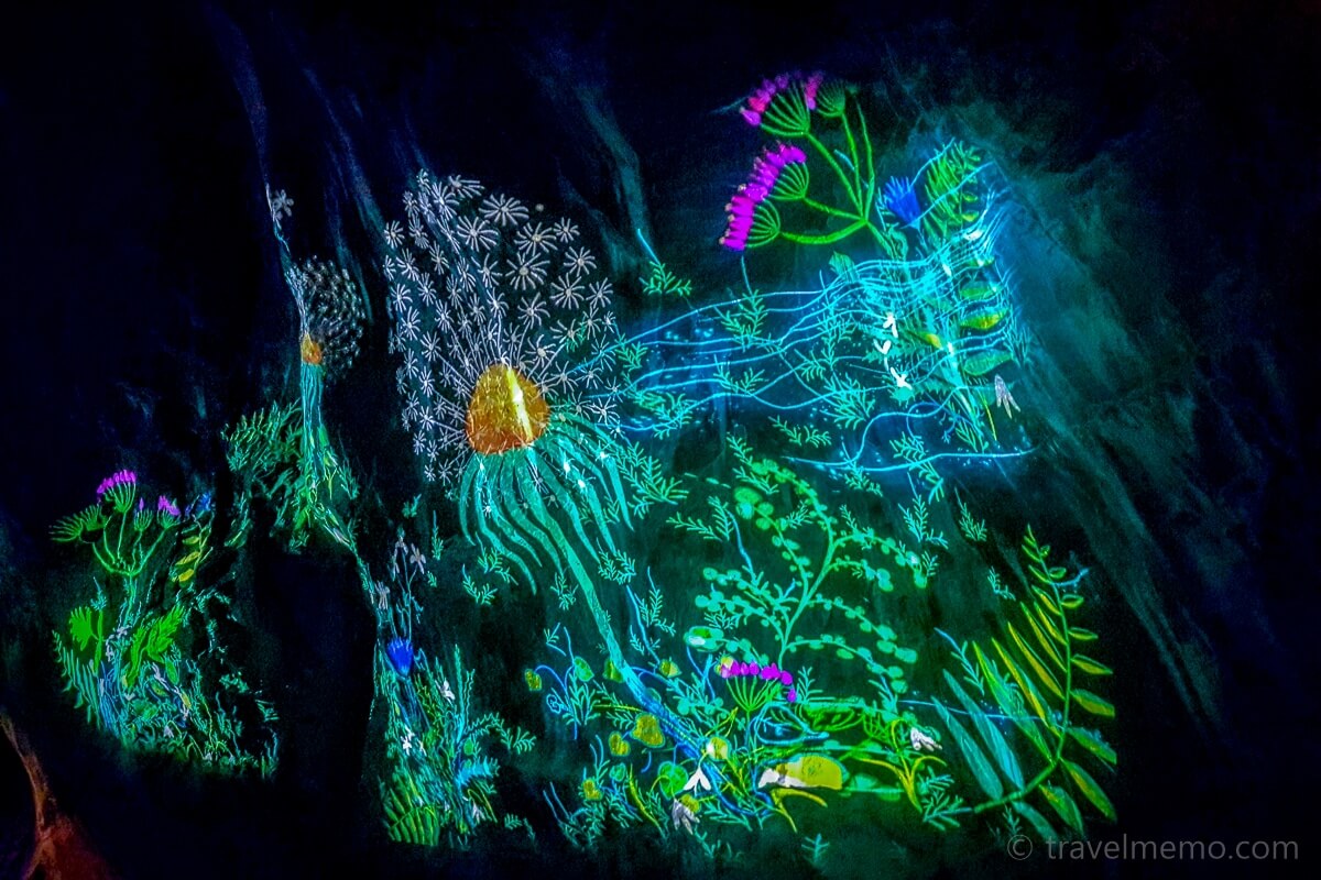 Tamina Gorge near Bad Ragaz - Light Ragaz with 3D Projection