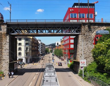 Löwenbräu Areal in Zürich, Switzerland