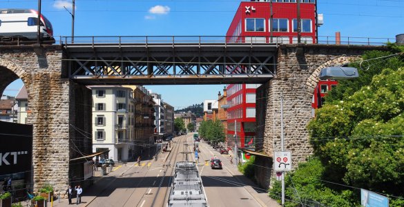 Löwenbräu Areal in Zürich, Switzerland