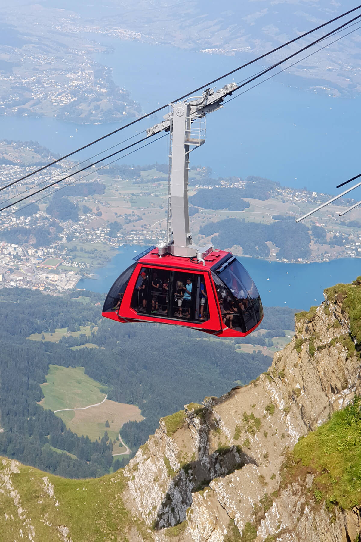 Mount Pilatus "Dragon Ride" Cable Car