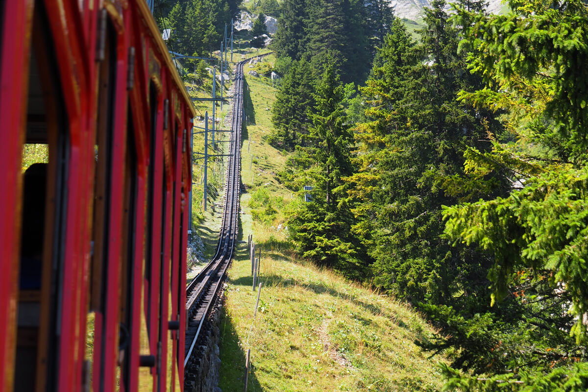 Mount Pilatus Golden Roundtrip - Cogwheel Train