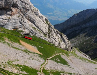 Mount Pilatus Golden Roundtrip - Cogwheel Train