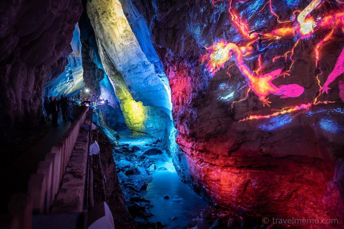 Tamina Gorge near Bad Ragaz - Light Ragaz