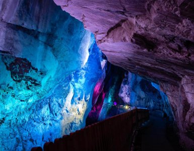 Tamina Gorge near Bad Ragaz - Light Ragaz