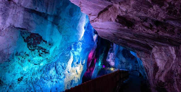 Tamina Gorge near Bad Ragaz - Light Ragaz