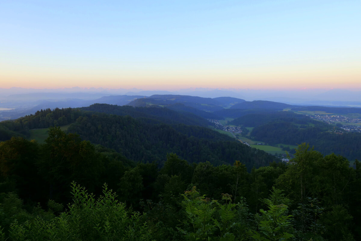 Uetliberg Hill in Zürich, Switzerland