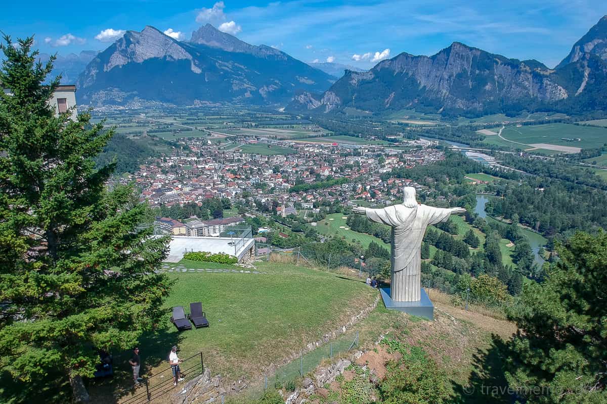 Cristo Redentor in Pfaefers, Switzerland