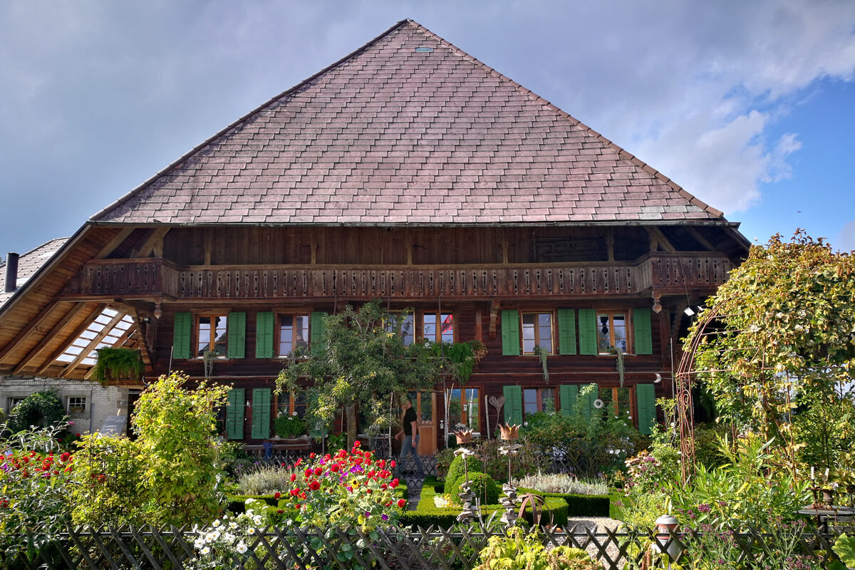 Emmental Valley i Schweiz