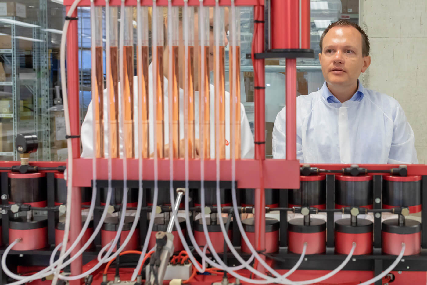 Mondaine Watch Factory in Biberist, Switzerland