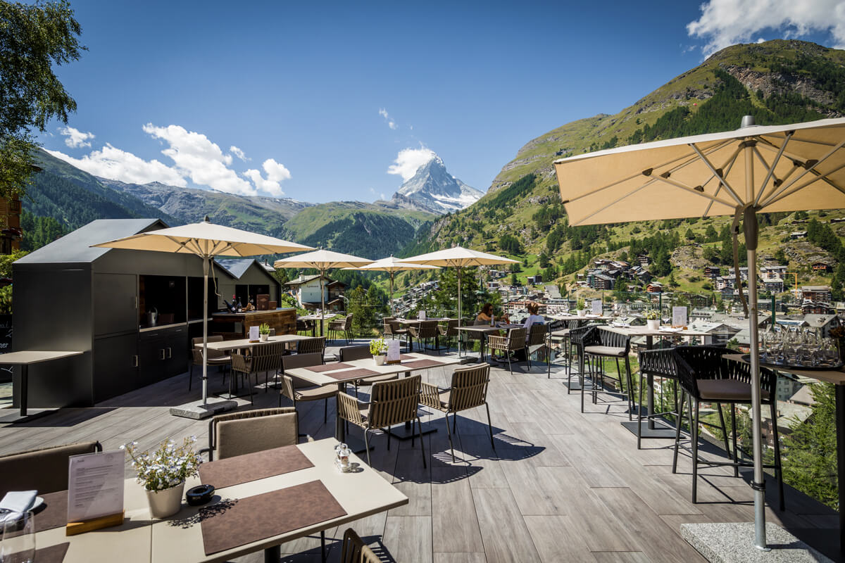 Chalet Hotel Schönegg in Zermatt, Switzerland