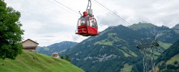 Cable Car Hiking Trail in Engelberg, Switzerland