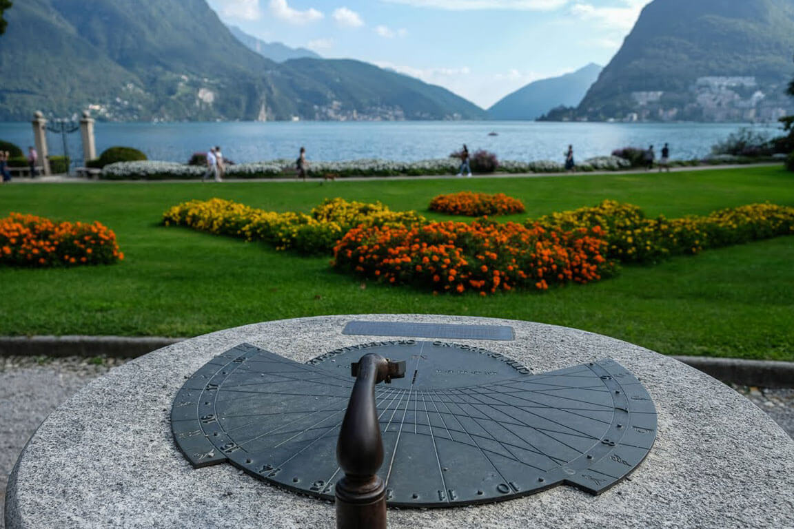 Lugano Switzerland Lakeside Park