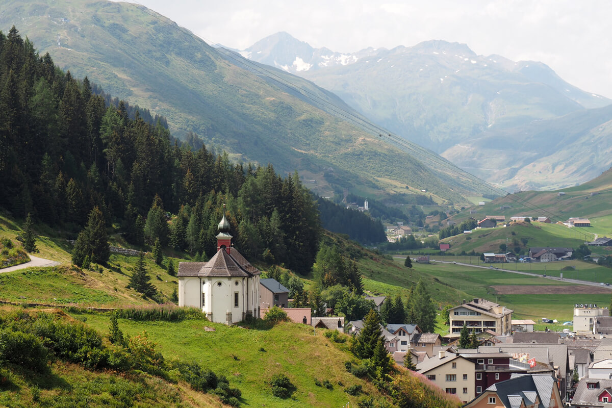 Hiking in Andermatt, Switzerland