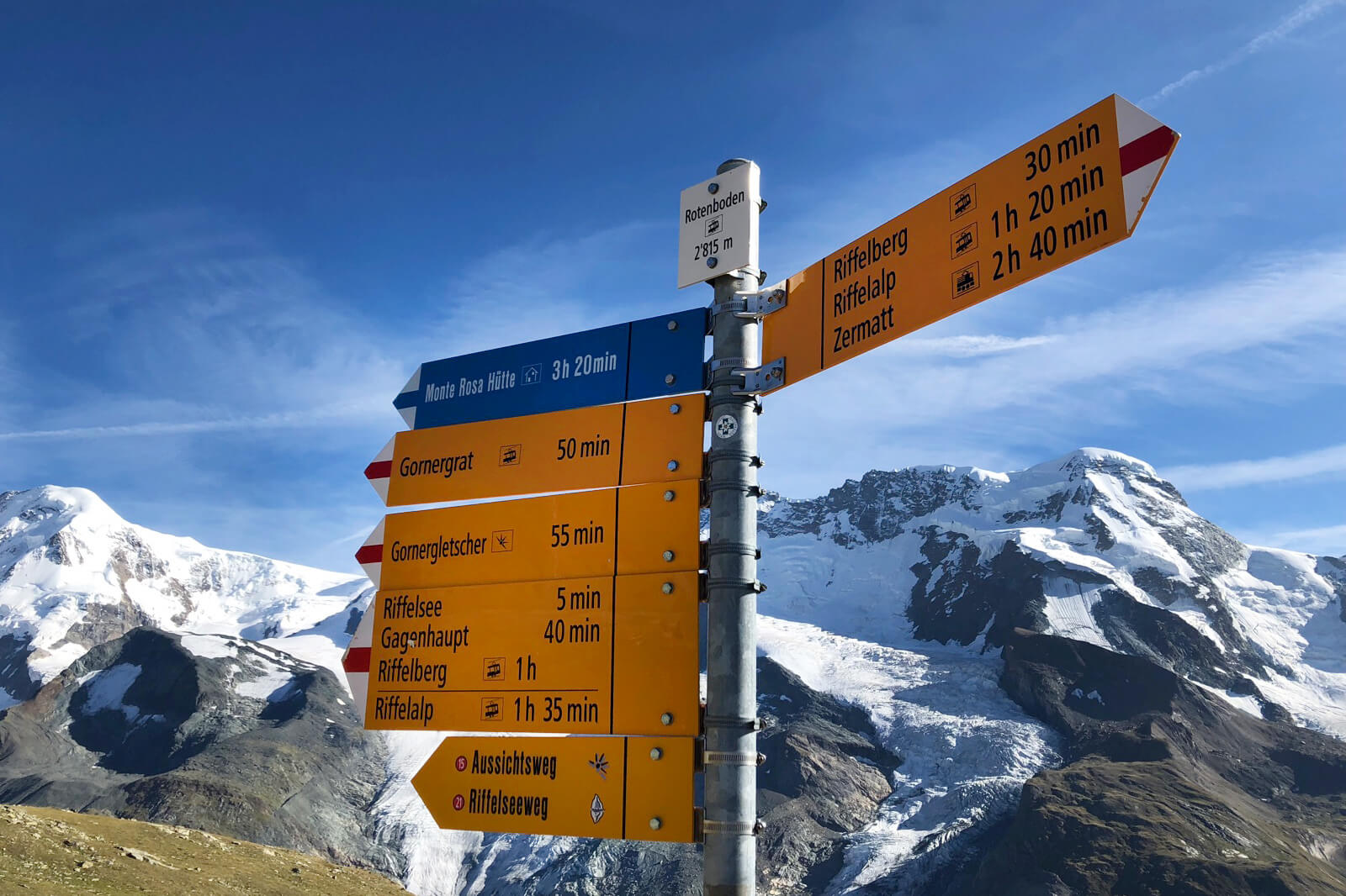 Hike in Zermatt, Switzerland