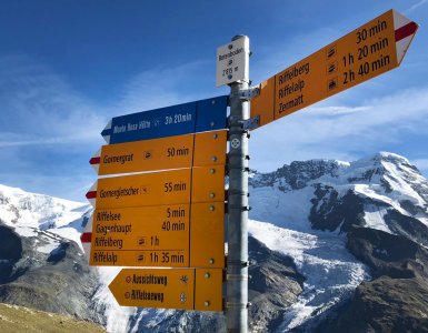 Hike in Zermatt, Switzerland