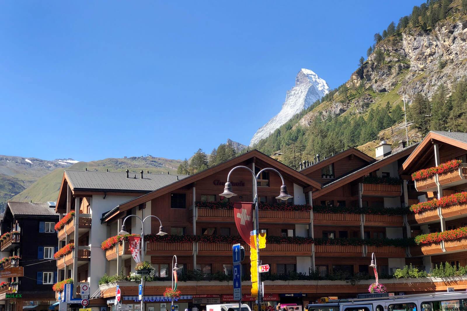 The Matterhorn in Zermatt, Switzerland